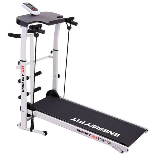 Bandă de alergat Energy Fit Start 100 / 100 kg / White photo 1 Bandă de alergat Energy Fit Start 100 / 100 kg / White photo 1