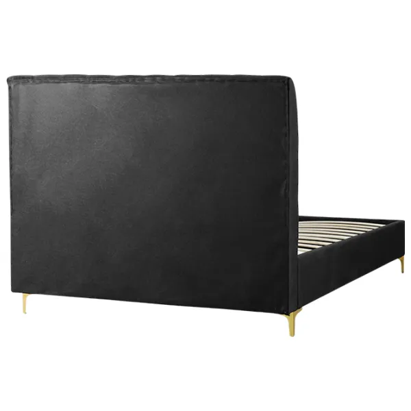 Кровать Mebel Elite Marcelo 160 x 200 см / ЛДСП / Черный photo 5
