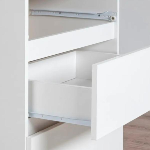 Masă de birou Akord B16 Left PAL melaminat/ White photo 3 Masă de birou Akord B16 Left PAL melaminat/ White photo 3