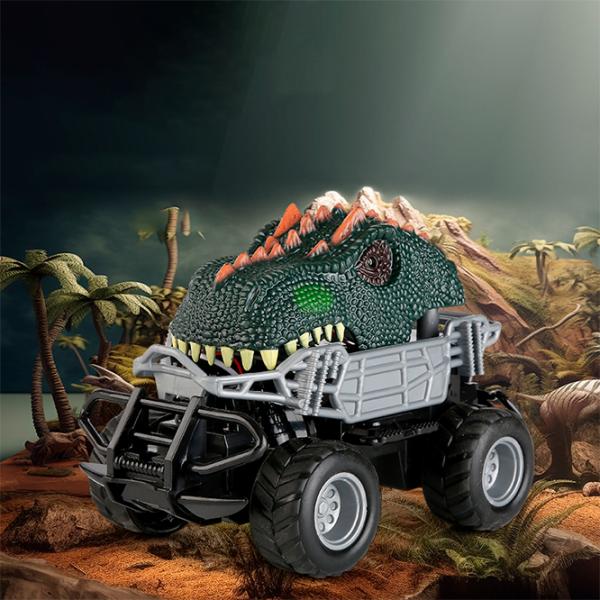 Mașină Lead Honor T-Rex Dinosaur LH-C073  / 2.4 GHz / Black Green photo 2 Mașină Lead Honor T-Rex Dinosaur LH-C073  / 2.4 GHz / Black Green photo 2