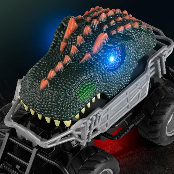 Mașină Lead Honor T-Rex Dinosaur LH-C073  / 2.4 GHz / Black Green photo 3 Mașină Lead Honor T-Rex Dinosaur LH-C073  / 2.4 GHz / Black Green photo 3