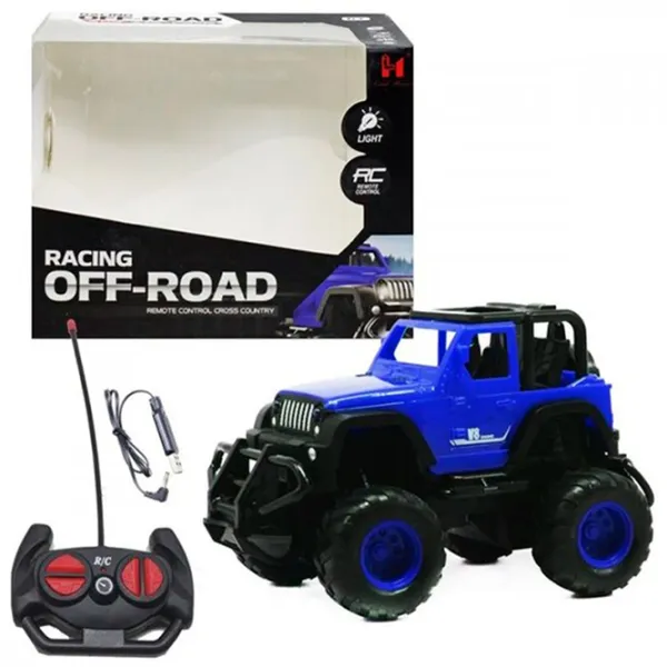 Машинка Lead Honor Four-Pass Remote Control Off -Road Vehicle LH-C056  / 2.4 ГГц / Черный Синий photo 3