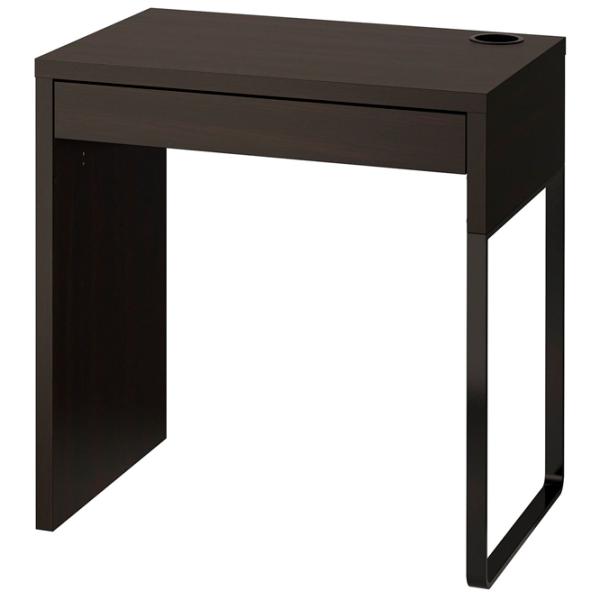 Masă de birou Ikea Micke PAL/ Black-Brown photo 1 Masă de birou Ikea Micke PAL/ Black-Brown photo 1