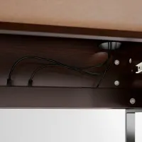 Офисный стол Ikea Micke ДСП/ Black-Brown photo 2