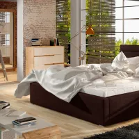 Кровать Eltap Belluno 200 x 200 см / ЛДСП / Коричневый photo 3