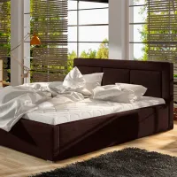 Кровать Eltap Belluno 200 x 200 см / ЛДСП / Коричневый photo 4