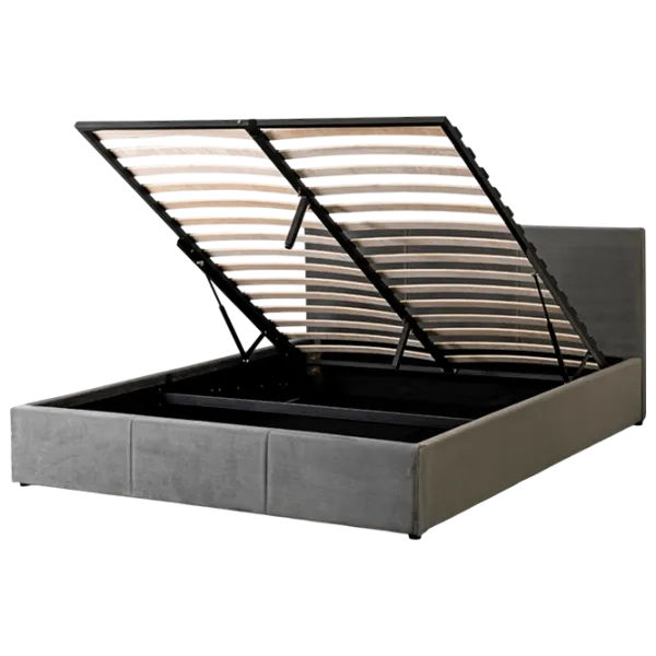 Кровать Mebel Elite Alisson 160 x 200 см / ЛДСП / Серый photo 3
