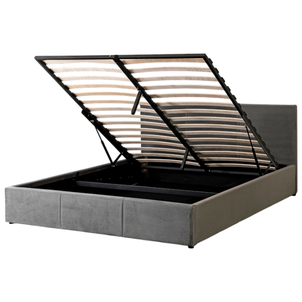 Кровать Mebel Elite Alisson 160 x 200 см / ЛДСП / Серый photo 3