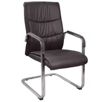 Fotoliu de birou DecoPrim Remi ECO Piele/ Black 