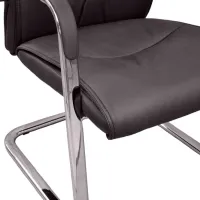 Fotoliu de birou DecoPrim Remi ECO Piele/ Black photo 4
