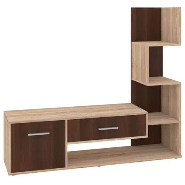 Тумба под телевизор Pehotin Bruno 124 x 140 x 38см / ДСП photo 1