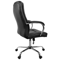 Офисное кресло DecoPrim BX-3527 ЭКО Кожа/ Черный photo 5