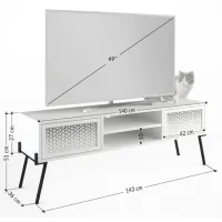 Comodă TV Showdeko NAIVE 50.7 x 143 x 35.6 / PAL photo 2