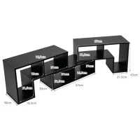 Comodă TV Costway HV10438DK 43 x 180 x 30 / PAL photo 2
