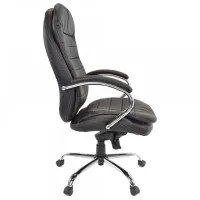Офисное кресло DecoPrim BX-3679 Кожа/ Черный photo 2