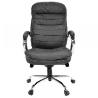 Офисное кресло DecoPrim BX-3679 Кожа/ Черный photo 3