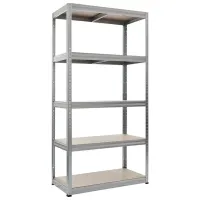 Etajeră SDGroup 5708509 180 x 100 x 45 cm / Metal / Silver
