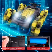 Mașină Lead Honor Degree Stunt Car LH-C068-3 / 2.4 GHz / Black Yellow photo 5