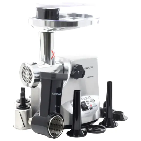 Mașină de tocat carne Kenwood MG516  1600 W / 2 kg/min / Inox photo 6