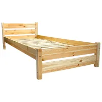 Кровать Mobicasa Tom 90 x 200 см / Дерево / Натуральный