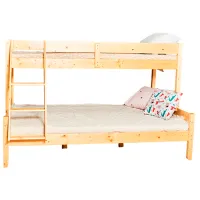 Детская кровать Mobicasa Mira 80 x 200 cm / Дерево / Натуральный