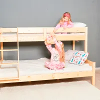 Детская кровать Mobicasa Mira 80 x 200 cm / Дерево / Натуральный photo 4