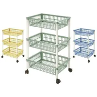 Etajeră cu containere Tontarelli Mito  62 x 40 x 29 cm / Plastic / Multicolor