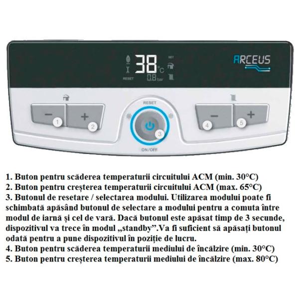 Centrală electrică E.C.A. Arceus EK 12 MT 12 kW / 120 m² photo 3