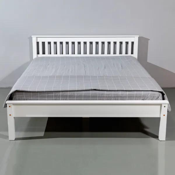Кровать Mobicasa Hercules 140 x 200 см / Дерево / Белый photo 2 Кровать Mobicasa Hercules 140 x 200 см / Дерево / Белый photo 2