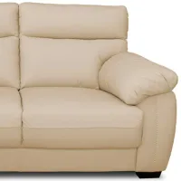 Canapea DecoPrim Nils 2 (0009097) ECO Piele / Beige photo 5