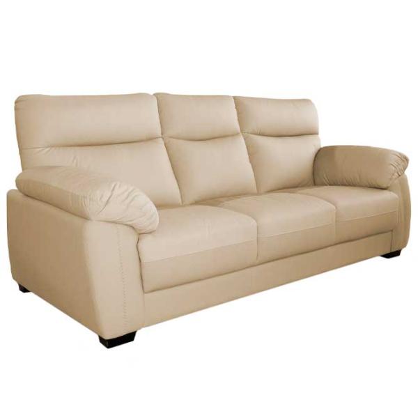 Canapea DecoPrim Nils 3 (0009098) ECO Piele / Beige photo 1 Canapea DecoPrim Nils 3 (0009098) ECO Piele / Beige photo 1