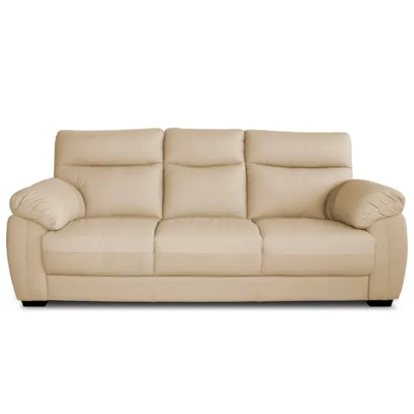 Canapea DecoPrim Nils 3 (0009098) ECO Piele / Beige photo 2 Canapea DecoPrim Nils 3 (0009098) ECO Piele / Beige photo 2