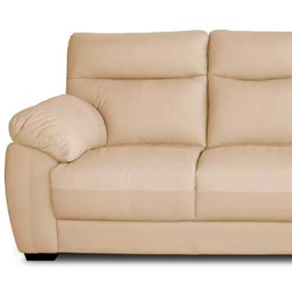 Canapea DecoPrim Nils 3 (0009098) ECO Piele / Beige photo 4 Canapea DecoPrim Nils 3 (0009098) ECO Piele / Beige photo 4