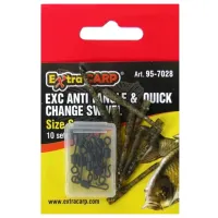 Противозакручиватель Extra Carp 95-7028  20 / Черный