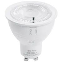 Лампочка светодиодная Fumagalli HLEDGU10CCT  GU10 / 3.5 Вт / 2700 K / 366лм / White