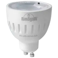 Лампочка светодиодная Fumagalli H2LEDGU10CCT  GU10 / 6 Вт / 2700 K / 600лм / White