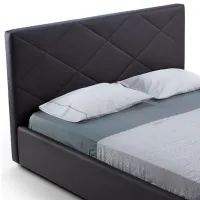 Кровать Montella Sefura Riviera 97 160 x 200 см / ЛДСП / Antracit photo 2