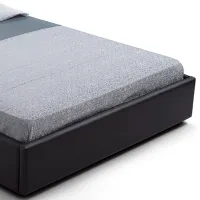 Кровать Montella Sefura Riviera 97 140 x 200 см / ЛДСП / Antracit photo 2
