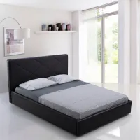 Кровать Montella Sefura Riviera 97 140 x 200 см / ЛДСП / Antracit photo 5
