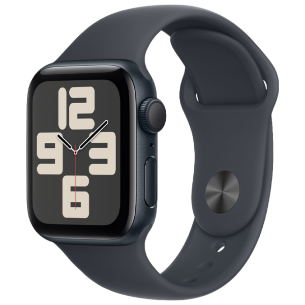Ceas inteligent Apple Watch SE 2024  1.57" / 40mm / Midnight - Black / MXE93QI/A photo 1