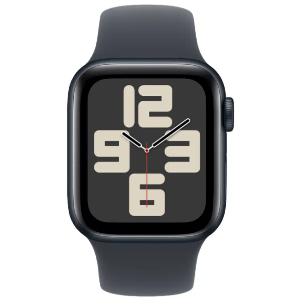Ceas inteligent Apple Watch SE 2024  1.57" / 40mm / Midnight - Black / MXE93QI/A photo 2