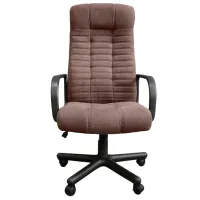 Офисное кресло DecoPrim ATLANT BX Soro 28 Ткань/ Коричневый photo 2