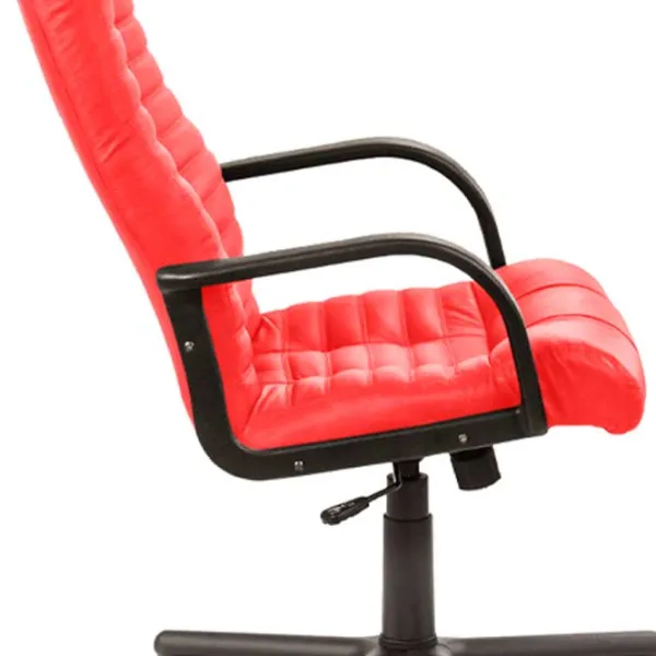 Fotoliu de birou DecoPrim ATLANT BX Eco-90 ECO Piele/ Red  photo 4 Fotoliu de birou DecoPrim ATLANT BX Eco-90 ECO Piele/ Red  photo 4