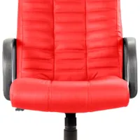 Fotoliu de birou DecoPrim ATLANT BX Eco-90 ECO Piele/ Red photo 5