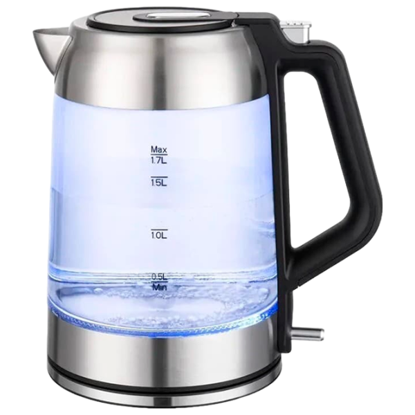 Ceainic electric Ozon EKC-1705A-GS 1.7l / Ascuns / Inox photo 1