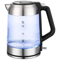 Электрочайник Ozon EKC-1705A-GS 1.7л / Скрытый / Нержавеющая сталь