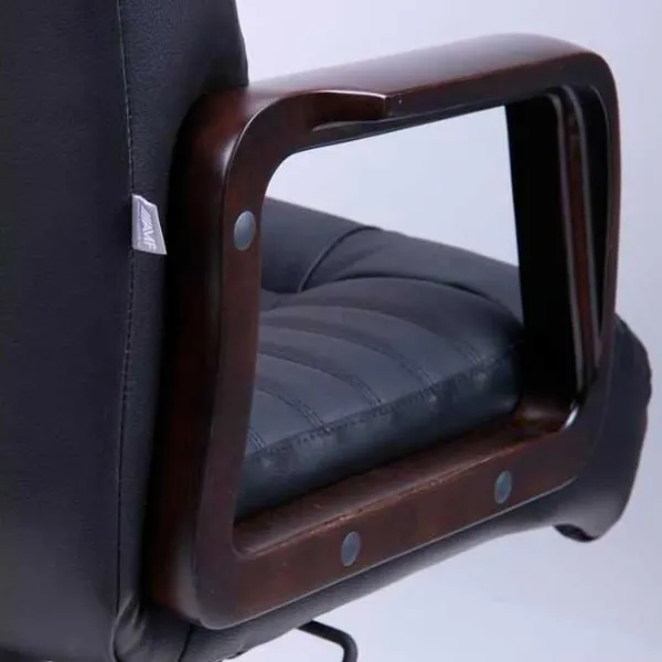 Офисное кресло DecoPrim ATLANT EXTRA Eco-30 ЭКО Кожа/ Черный  photo 3