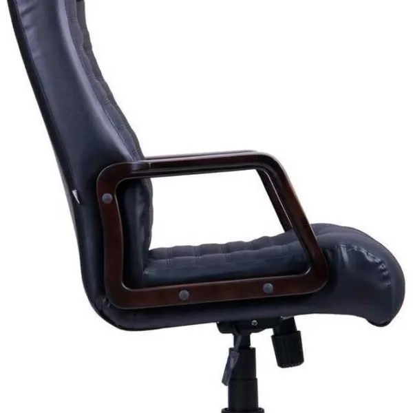 Офисное кресло DecoPrim ATLANT EXTRA Eco-30 ЭКО Кожа/ Черный  photo 4