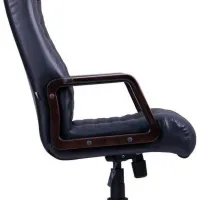 Офисное кресло DecoPrim ATLANT EXTRA Eco-30 ЭКО Кожа/ Черный photo 4
