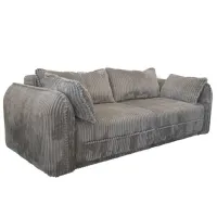 Canapea DecoPrim Tina (0008263) Velvet / Gray photo 2